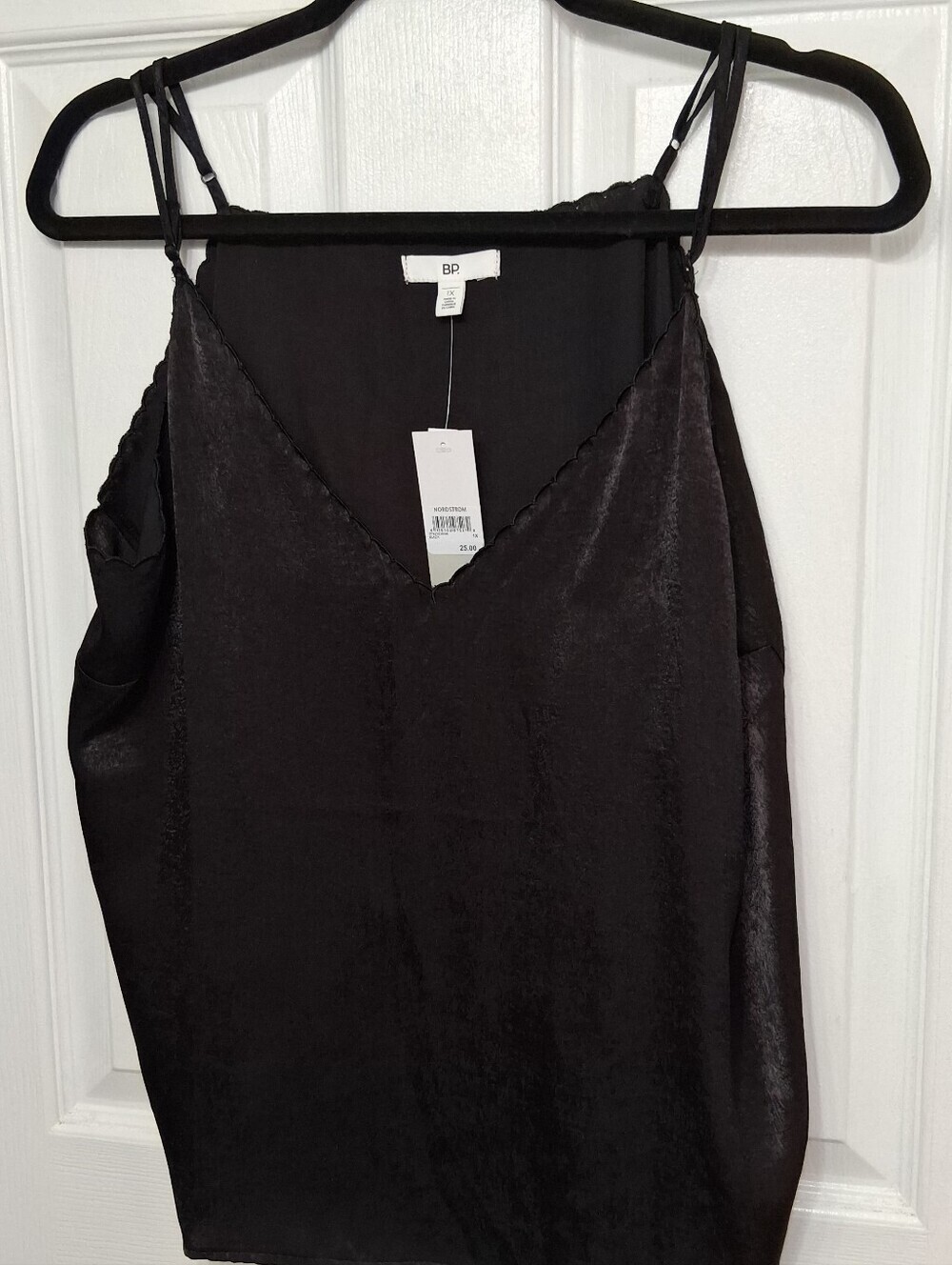 NWT BP Black Textured Camisole Size 1X